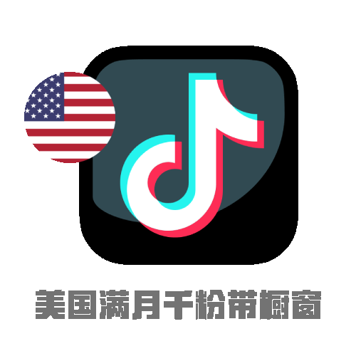 TikTok美国千粉号｜满月已开橱窗｜4小时首登保障｜邮箱混合注册